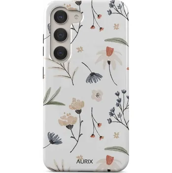 Pouzdro na mobilní telefon Kryt Samsung S23 AURIX pevný Floral Fantasy(obal neboli pouzdro na Samsung S23)