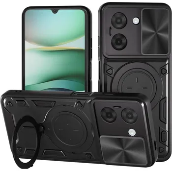 Pouzdro na mobilní telefon Ochranný kryt Techsuit CamGuard Pro pro Xiaomi Redmi A5 4G černý