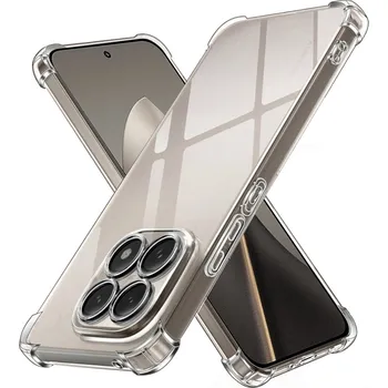 Pouzdro na mobilní telefon Techsuit Shockproof Clear Silicone pro Xiaomi 15T čirý