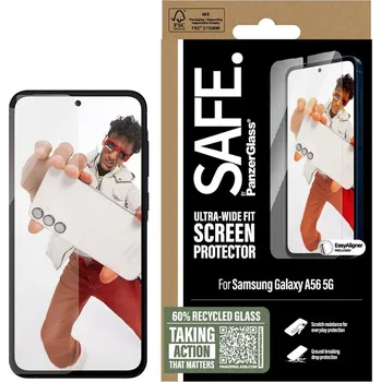 PanzerGlass SAFE Ultra-Wide Fit ochrana displeje Samsung Galaxy A56 5G