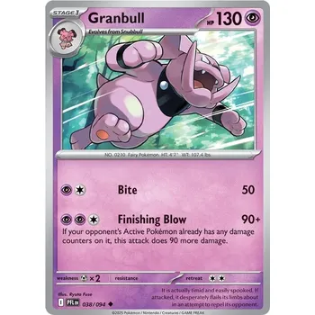 Sběratelská karetní hra Granbull 038/094 - Phantasmal Flames Typ karty: Non-Holo