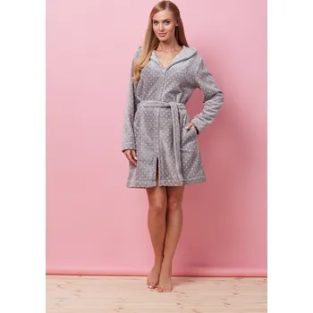 Dámské noční prádlo Župan L&L krátký 7119 Zappa Velikost: L
