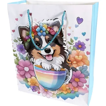 Dárková taška Dárková taška střední zvířátko se třpytkami Typ: 2