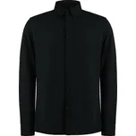 Kustom Kit Pánská piqué košile s dlouhým rukávem Superwash KK143 Barva: Černá, Velikost: 3XL