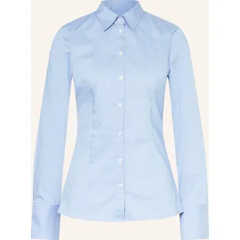 Dámská halenka Hugo Dámská Košile The Fitted Shirt, tmavě modrá, 42