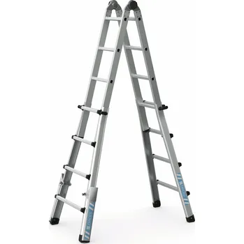 Žebřík Variotec V čtyřdílný teleskopický žebřík 42437