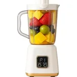 VERK Přenosný bezdrátový mixér na USB nabíjení HP-158 - bílý