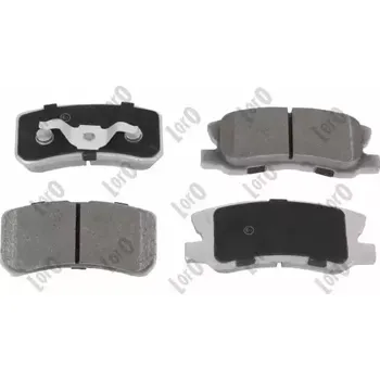 Brzdová destička LORO Sada brzdových destiček LOR 231-02-058