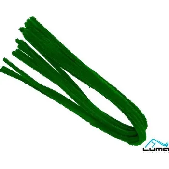 Drátek žinylka 500x8mm 10ks tmavě zelená