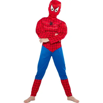 Karnevalový kostým Dětský kostým Svalnatý Spiderman 122-134 L