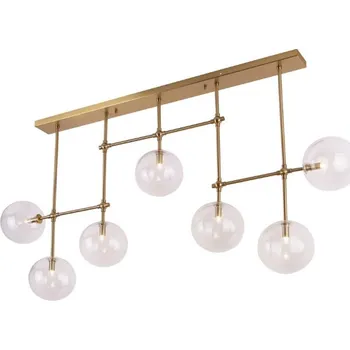 Maxlight P0295 Stropní svítidlo LOLLIPOP zlaté + čiré sklo