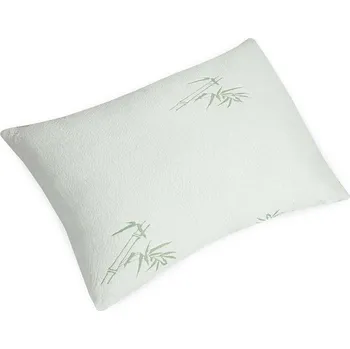 Polštář XPOSE® Anatomický bambusový polštář s paměťovou pěnou PREMIUM 70x90 cm, Bambus + Prodloužená možnost vrácení zboží do 50 dnů