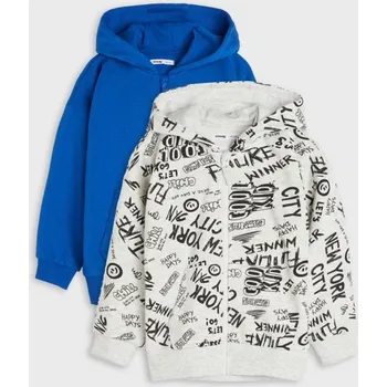 Chlapecké oblečení Sinsay - Sada 2 mikin - modrá - 114AX-55X - 114AX-55X-98-1