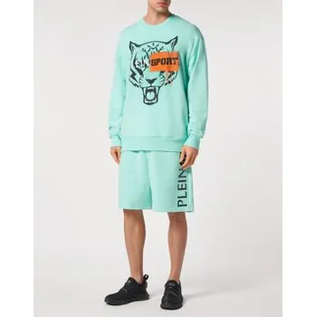 Pánská mikina Plein Sport Mikina 14509 Zelená Regular Fit L