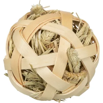 Hračka pro psa Bambusový míček se senem, ø 5 cm