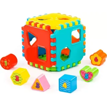 Vkládací logická kostka Polesie