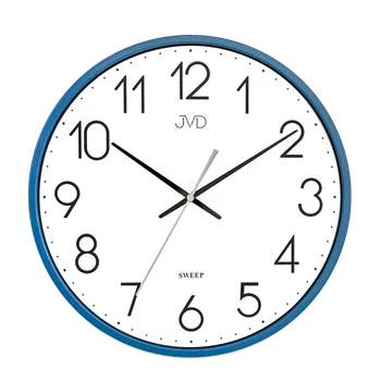 Hodiny JVD HX8016.4 quartzový strojek, tichý chod, arabská čísla