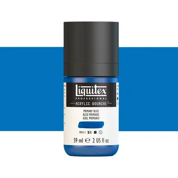 Vodová barva Akryl kvašová barva Liquitex - Primary Blue