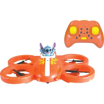 Dron Lexibook Létající vesmírná loď na dálkové ovládání - Disney Stitch