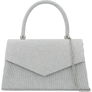 Kabelka Módní dámská plesová kabelka Michelle Moon Adriel, stříbrná