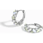 Royal Fashion stříbrné náušnice GU-DR22120E-SILVER-MOONSTONE-TOPAZ-OPAL
