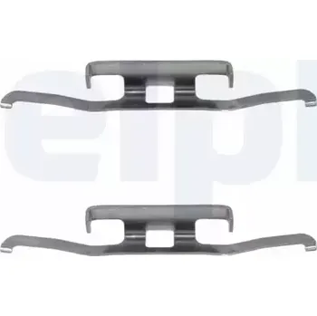 Přislušenství brzdového systému DELPHI Sada příslušenství obložení kotoučové brzdy DF LX0198