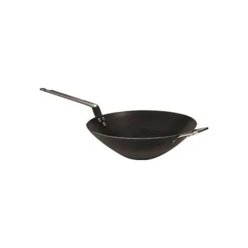 Pánev PÁNEV WOK - ČERNÁ OCEL, průměr 32 cm