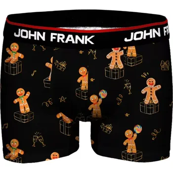 Boxerky Boxerky pro muže John Frank z dárkové edice JFBD47-Ch Ginger velikost M-46/48