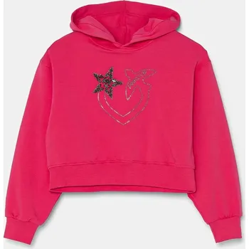 Chlapecká mikina Dětská mikina Pinko Up F4PIJGHS057 růžová 42X, vel. 164