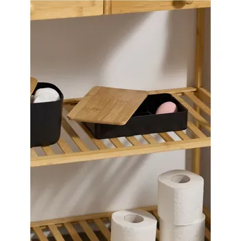 Koupelnový nábytek Sinsay - Koupelnový organizér - černá - 254HE-99X - 254HE-99X-ONE