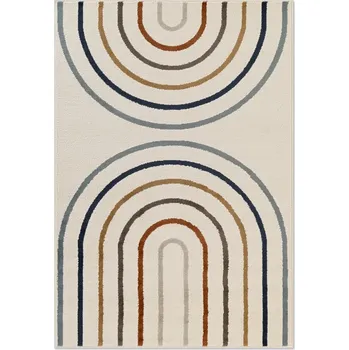 Koberec Hanse Home Dětský koberec Double Rainbow krémový 160 x 235 cm Rozbale(v)né, může být lehce zašpiněné - lze vyčistit