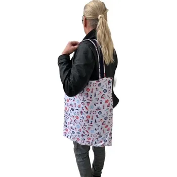 Kabelka ANTEROS Bavlněná taška námořnická, oboustranná