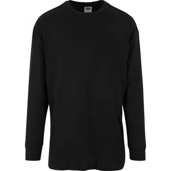 Pánské tričko Organické boxy Rib oversize tričko Urban Classics Barva: Černá, Velikost: XL
