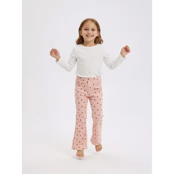 Dívčí kalhoty Sinsay - Zvonové kalhoty - růžová - 920GH-38X - 920GH-38X-128