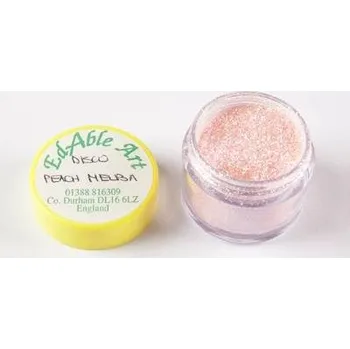 Jedlá dekorace na dort Třpyt dekorační disco Peach Melba Edable Art