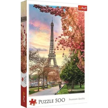 Puzzle Trefl Puzzle Eiffelova věž Paříž Bloom 500 dílků