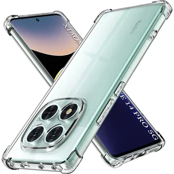 Pouzdro na mobilní telefon Techsuit shockproof clear silikon pro Xiaomi Redmi Note 14 Pro 5G / Poco X7
