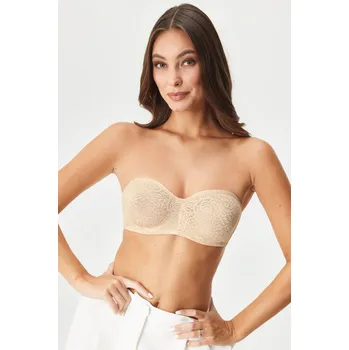 Podprsenka Podprsenka Wacoal Halo Lace Strapless nevyztužená