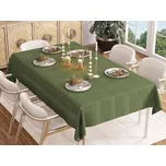 XPOSE® Ubrus STRIPE - zelený 140x180 cm, + Prodloužená možnost vrácení zboží do 50 dnů