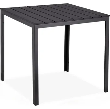 Zahradní stůl Idea Zahradní stůl 80 x 80 x 74 cm California, antracit