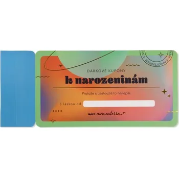 Albi Dárkové kupony - k narozeninám