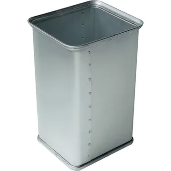 Odpadkový koš Kontejner na odpad, eloxovaný 40747