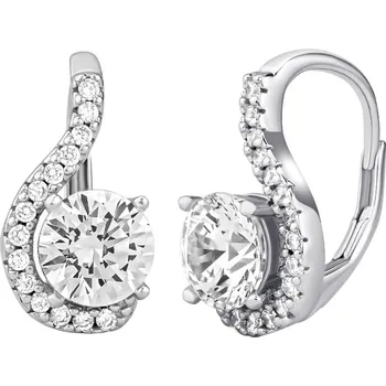 Náušnice Stříbrné náušnice Margit se Swarovski Zirconia a Brilliance Zirconia LPS1613ES