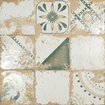 Dlažba EL MOLINO Dlažba El Molino Memory 7 verde struktura lesk rektifikovaná 58x58 67231