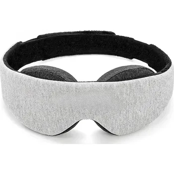 Škraboška na spaní MUUA Prime - Kvalitní maska na spaní (světle šedá)