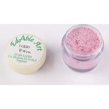 Potravinářské barvivo Prachová barva Iced Pink - Edable Art