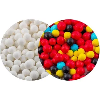 Jedlá dekorace na dort SweetArt cukrové perly bílé a Cars mix 7 mm (120 g) ♡