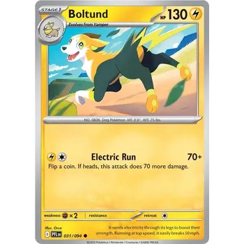 Sběratelská karetní hra Boltund 031/094 - Phantasmal Flames Typ karty: Non-Holo