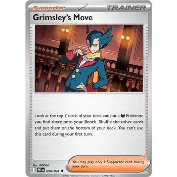 Sběratelská karetní hra Grimsley's Move 090/094 - Phantasmal Flames Typ karty: Non-Holo