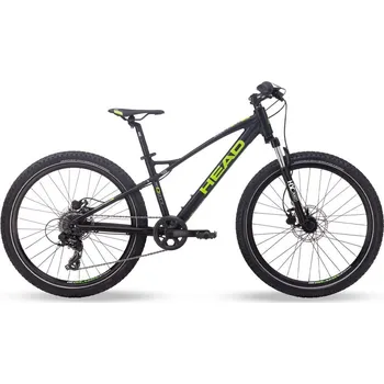 Dětské kolo HEAD Ridott 3.6 24" černá/zelená